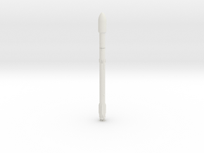 Falcon 9 InFlight in White Natural Versatile Plastic