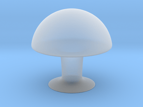 Mushroom in Tan Fine Detail Plastic
