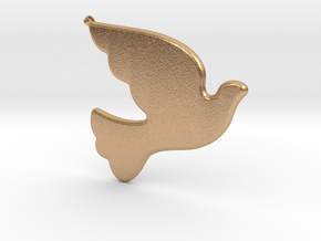 Bird-Dove-01 in Natural Bronze