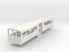 o-43-bermuda-railway-toast-rack-coach in White Natural Versatile Plastic