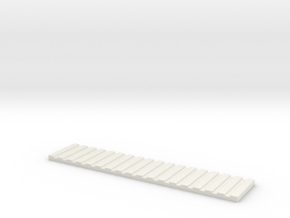 Curcuit Board 1 in White Natural Versatile Plastic