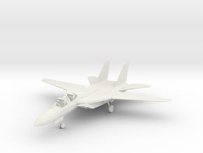 Grumman F-14 Tomcat in White Natural Versatile Plastic