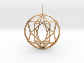 Star of Hope (Domed) in Natural Bronze