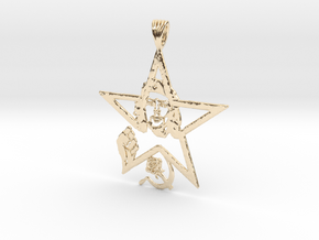 che guevarra pendant in 14K Yellow Gold