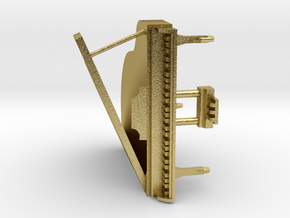 Mini Grand Piano in Natural Brass