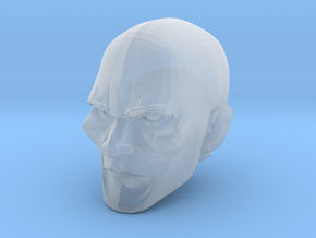 Bald Head 2 in Smooth Fine Detail Plastic