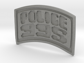 POLICE-995-badge (Wallet) in Gray PA12