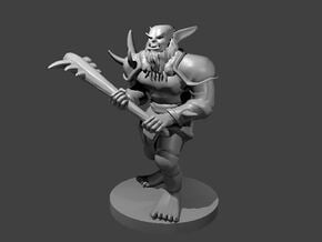 Bugbear New with Club in Tan Fine Detail Plastic