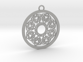 Ornamental pendant no.2 in Aluminum