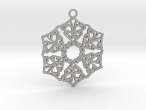 Ornamental pendant no.3 in Aluminum
