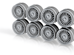 Work Ewing 8-2mm Hot Wheels Rims in Tan Fine Detail Plastic