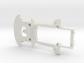 PSCA01701 chassis for Carrera VW Käfer Gr. 5 in White Natural Versatile Plastic