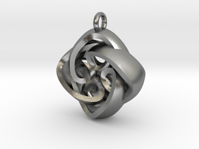 Celtic Knot in Natural Silver