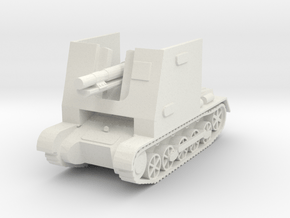 sturmpanzer I scale 1/56 in White Natural Versatile Plastic
