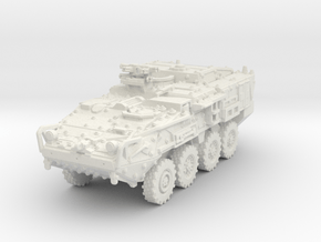 M1133 Stryker MEV scale 1/100 in White Natural Versatile Plastic