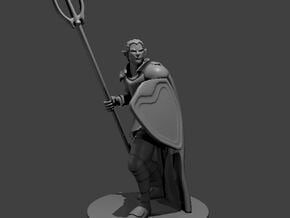 Male Elven Storm Cleric in Tan Fine Detail Plastic