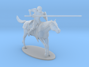Knight Jousting in Smoothest Fine Detail Plastic: 1:64 - S