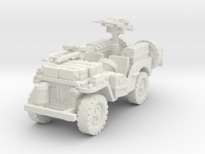 SAS Jeep Desert 1/87 in White Natural Versatile Plastic