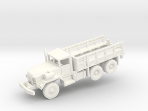 M813A1 Truck w/Winch in White Processed Versatile Plastic: 1:160 - N
