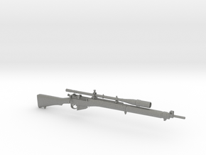 1/9 Scale Enfield Rifle  in Gray PA12