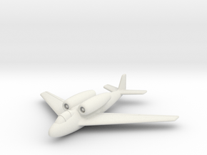 (1:144) Heinkel P 1073.3 in White Natural Versatile Plastic