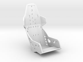 Aluminum 1:12 Racing Seat in Tan Fine Detail Plastic