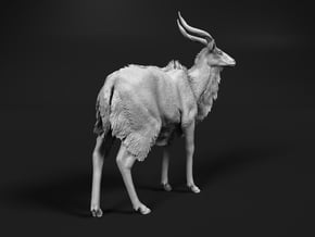 Nyala 1:12 Standing Male in White Natural Versatile Plastic