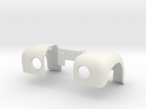 Fenders-B61-recess-25mm-hole-22mm in White Natural Versatile Plastic