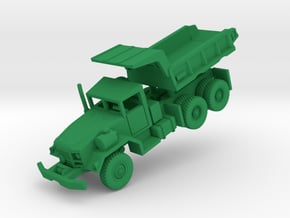 M817 Dump Truck in Green Processed Versatile Plastic: 1:160 - N