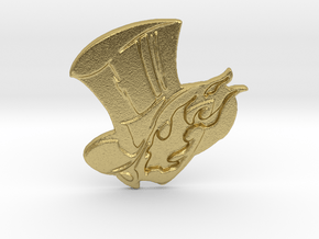 Persona 5 Phantom Thieves Lapel Pin in Natural Brass