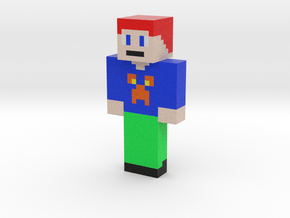 Human | Minecraft toy in Natural Full Color Sandstone