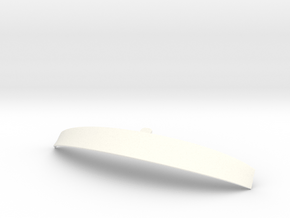 Visor-B61 in White Processed Versatile Plastic