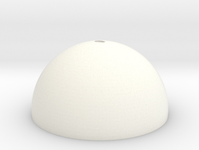 Micro SD Ball - Loop Top  in White Processed Versatile Plastic