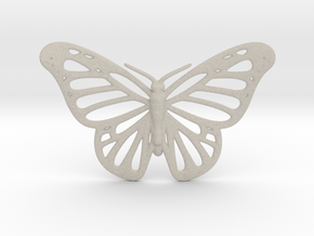 Butterfly Pendant in Natural Sandstone