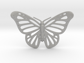 Butterfly Pendant in Aluminum