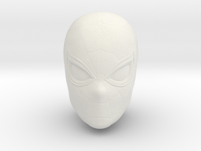 Spider-Man Head | Miles Morales/Peter Parker in White Natural Versatile Plastic