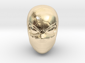 Spider-Man Head | Miles Morales/Peter Parker in 14k Gold Plated Brass