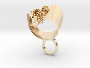 Abstrato - Bjou Designs in 14k Gold Plated Brass