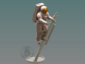Apollo Astronaut / Ladder 1:12 in White Natural Versatile Plastic