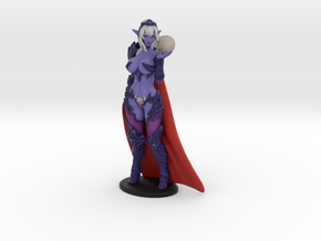  Dark Queen Syx VARIANT w Cape - 200mm (approx 8 i in Natural Full Color Sandstone