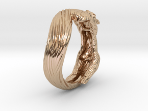 Squirrel Ring in 14k Rose Gold: 5 / 49