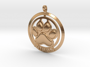 Puppy Tag in Polished Bronze