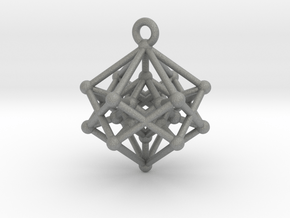 Introspection Pendant in Gray PA12