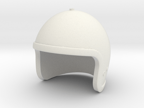 Lost in Space Helmet (Smaller version) in White Natural Versatile Plastic