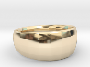 The Ima Edgededges Ring - Size US 7/EU 54 in 14K Yellow Gold