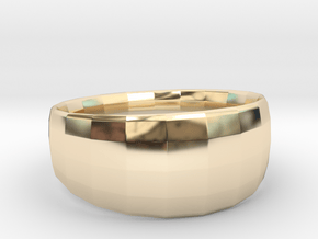 The Ima Edgededges Ring - Size US 8/EU 57 in 14K Yellow Gold