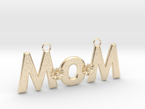 mom in 14K Yellow Gold