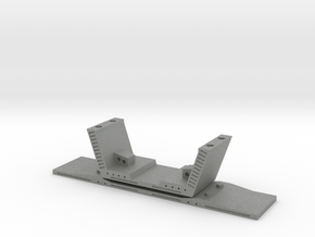 HO/1:87 Precast concrete bridge segment kit (small in Gray PA12