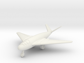 (1:200) Messerschmitt Me P.1107/II (with gear) in White Natural Versatile Plastic