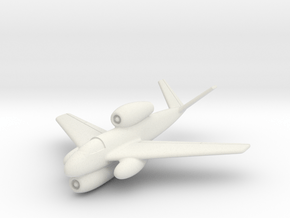 (1:144) Heinkel P 1073.1 in White Natural Versatile Plastic